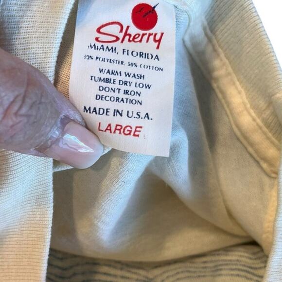 Vintage Single Stitched St. Thomas Virgin Island T-Shirt, Large, Made in USA - Picture 3 of 4